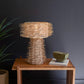 Cane Table Lamp And Shade By Kalalou | Table Lamps | Modishstore