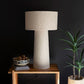 Boucle Fabric Table Lamp With Shade By Kalalou | Table Lamps | Modishstore