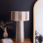 Natural And Khaki Jute Table Lamp With Shade By Kalalou | Table Lamps | Modishstore