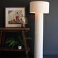 Boucle Fabric Floor Lamp With Shade By Kalalou