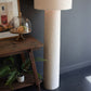 Boucle Fabric Floor Lamp With Shade By Kalalou
