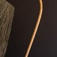 Rattan-Wrapped Floor Lamp With Raffia Shade By Kalalou