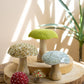 Mushrooms With Mosaic Tops Set Of 5 By Kalalou | Holiday | Modishstore