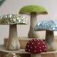 Mushrooms With Mosaic Tops Set Of 5 By Kalalou | Holiday | Modishstore - 3