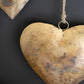 Antique Gold Christmas Heart Door Hangers Set Of 3 By Kalalou | Holiday | Modishstore - 2