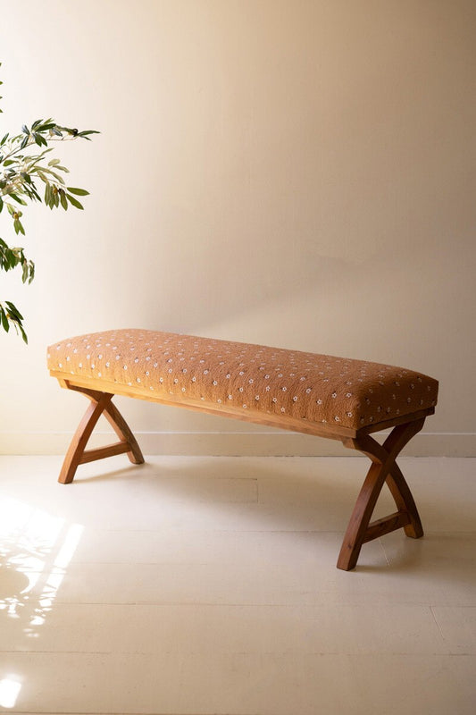 Upholstered Bench By Kalalou
