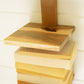 Acacia Wood Six Tiered Vertical Shelf By Kalalou | Shelves & Shelving Units | Modishstore - 3