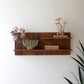 Tambour Wood Shelf By Kalalou | Wall Shelf | Modishstore