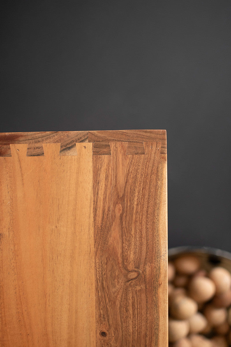 Acacia Wood Adjustable Coffee Table By Kalalou | Coffee Tables | Modishstore - 5
