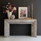 Recycled Whitewashed Wood Console By Kalalou | Console Tables | Modishstore