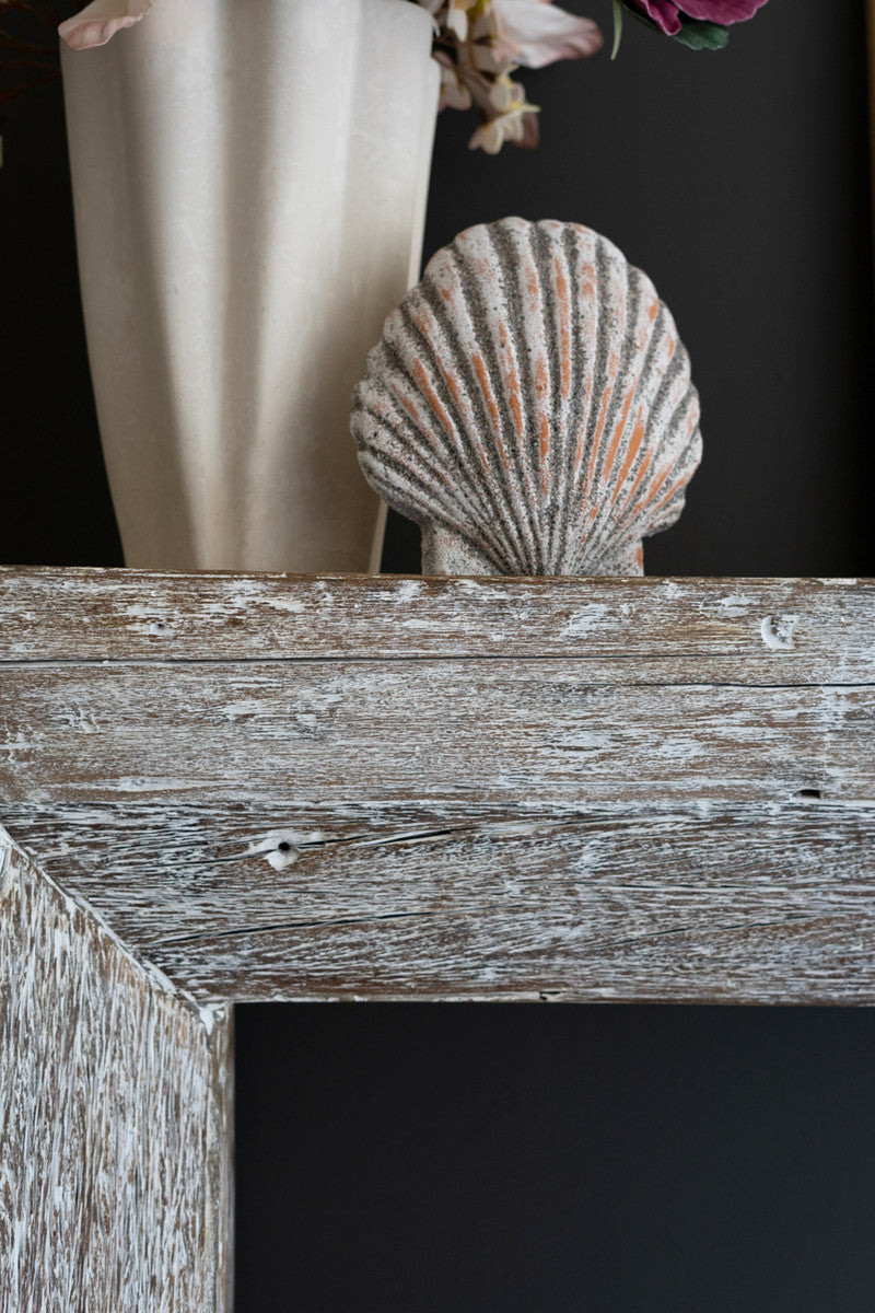 Recycled Whitewashed Wood Console By Kalalou | Console Tables | Modishstore - 3