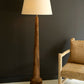 Tall Wooden Floor Lamp Base With Shade By Kalalou | Floor Lamps | Modishstore