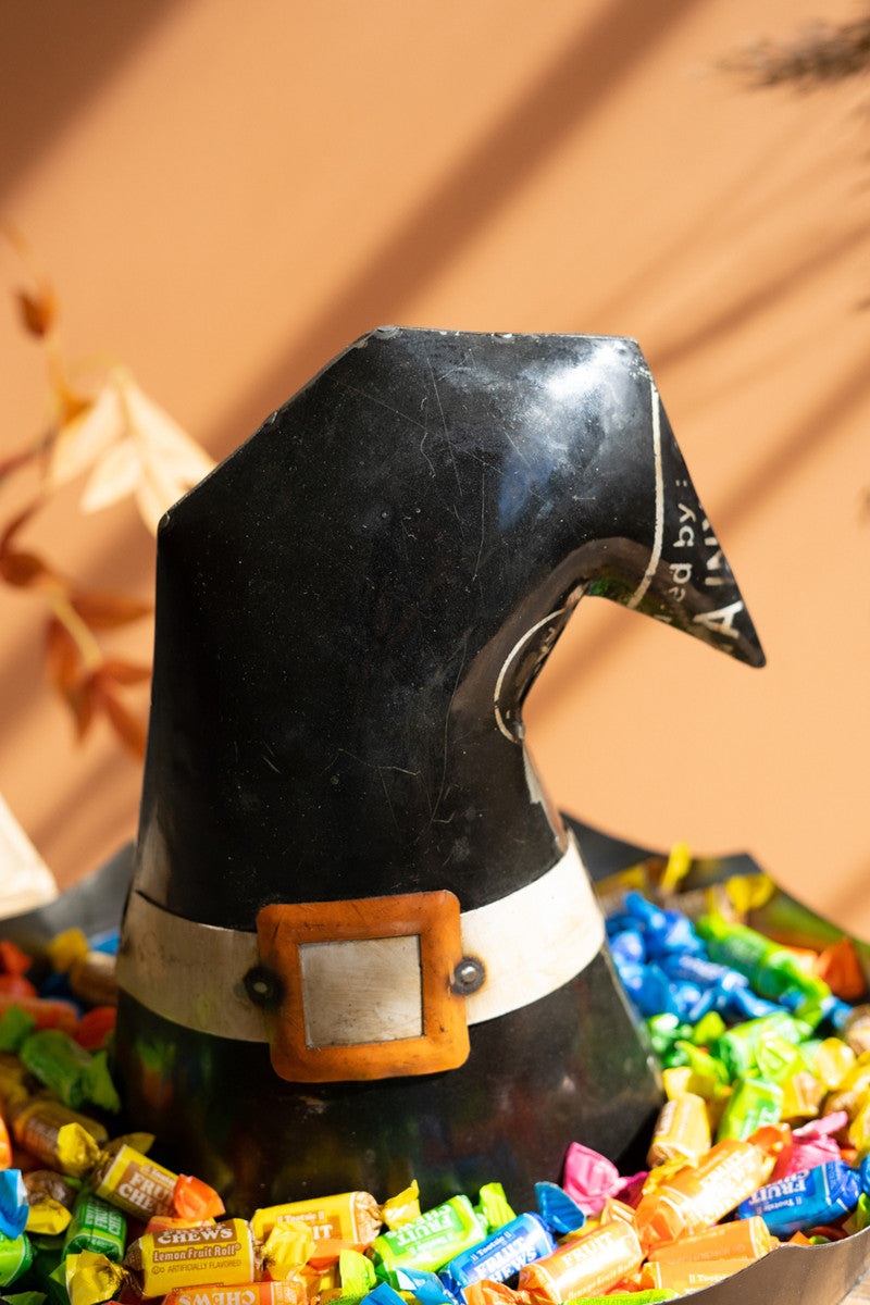 Recycled Iron Halloween Witch Hat By Kalalou | Holiday | Modishstore - 2