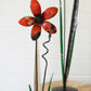 Recycled Iron Flowers Set Of 3 By Kalalou | Sculptures | Modishstore - 2