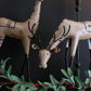 Recycled Iron Reindeer - White Set Of 2 By Kalalou | Ornaments | Modishstore - 2