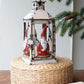 Recycled Iron Lantern - Santa By Kalalou