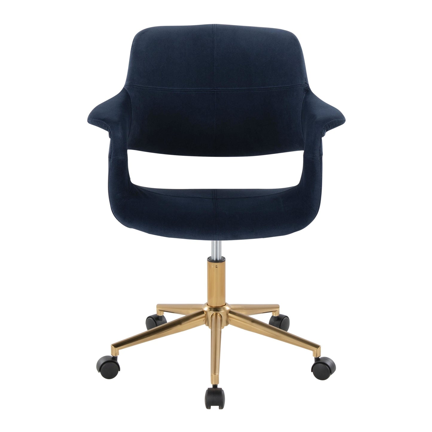 Vintage Flair Office Chair By LumiSource - OC-VFLV1 AUBU1 | Office Chairs | Modishstore - 7