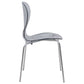 LeisureMod Modern Oyster Transparent Side Chair - OC17TBL | Dining Chairs | Modishstore - 2
