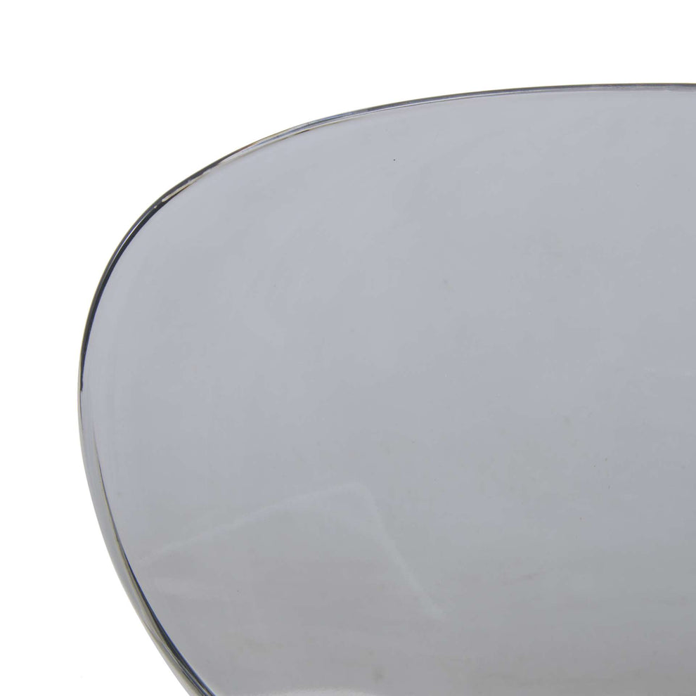LeisureMod Modern Oyster Transparent Side Chair - OC17TBL | Dining Chairs | Modishstore - 5