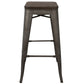 Oregon Barstool - Set of 2 By LumiSource - BS-TW-OR DK+AN2 | Bar Stools | Modishstore - 10