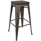 Oregon Barstool - Set of 2 By LumiSource - BS-TW-OR DK+AN2 | Bar Stools | Modishstore - 5