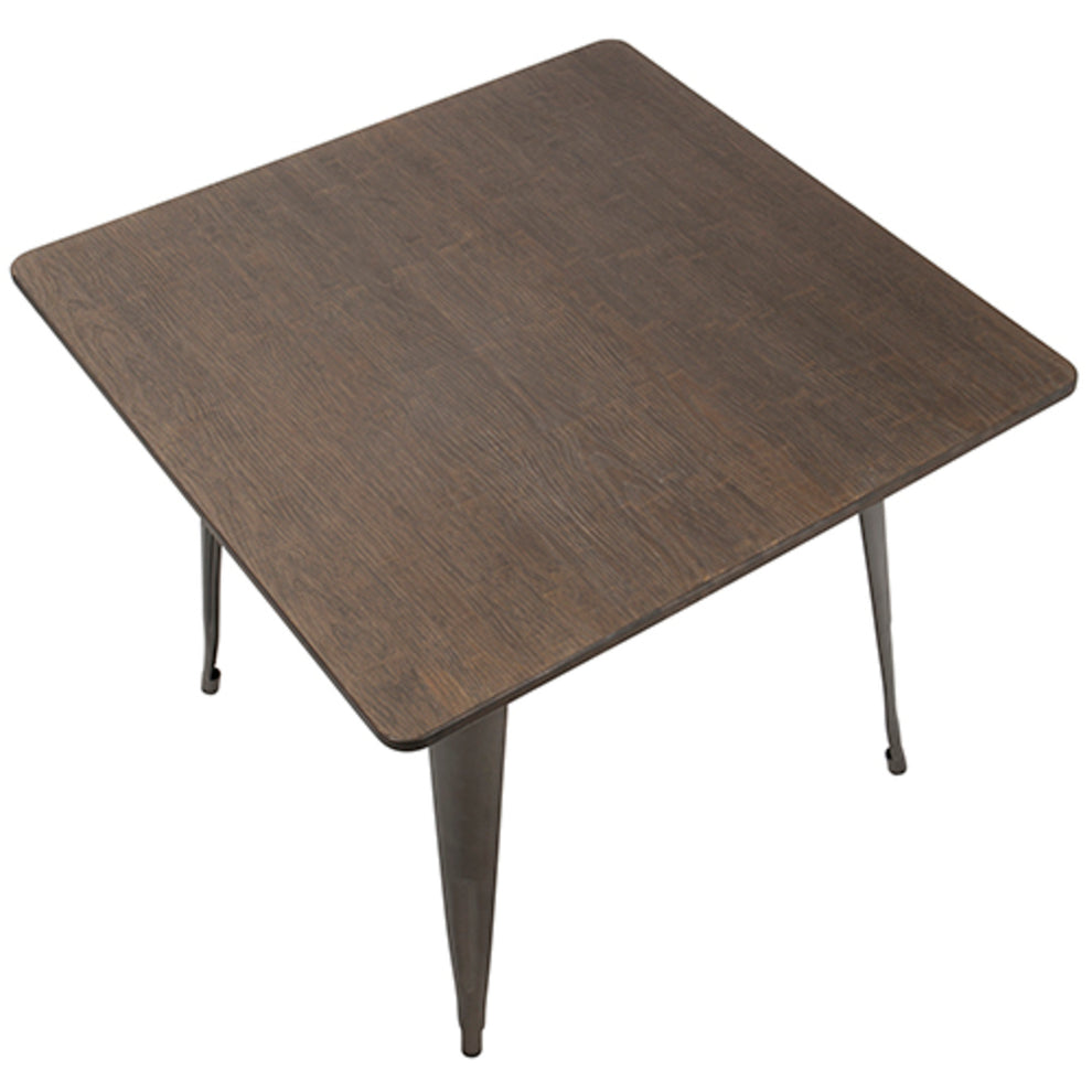 Oregon Dinette Table By LumiSource - DT-OR3636 AN+E | Dining Tables | Modishstore - 5