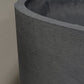 ZZ Plant in Harmony Planter MD, Grey Matte By Gold Leaf | Planters, Troughs & Cachepots | Modishstore - 6
