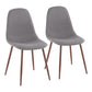 Pebble Chair - Set of 2 By LumiSource - CH-PEBBLE WLCHAR2 | Dining Chairs | Modishstore