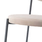 LeisureMod Euston Modern Velvet Dining Chair with Grey Steel Frame | Dining Chairs | Modishstore - 9