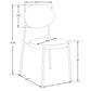 LeisureMod Euston Modern Velvet Dining Chair with Grey Steel Frame | Dining Chairs | Modishstore - 35