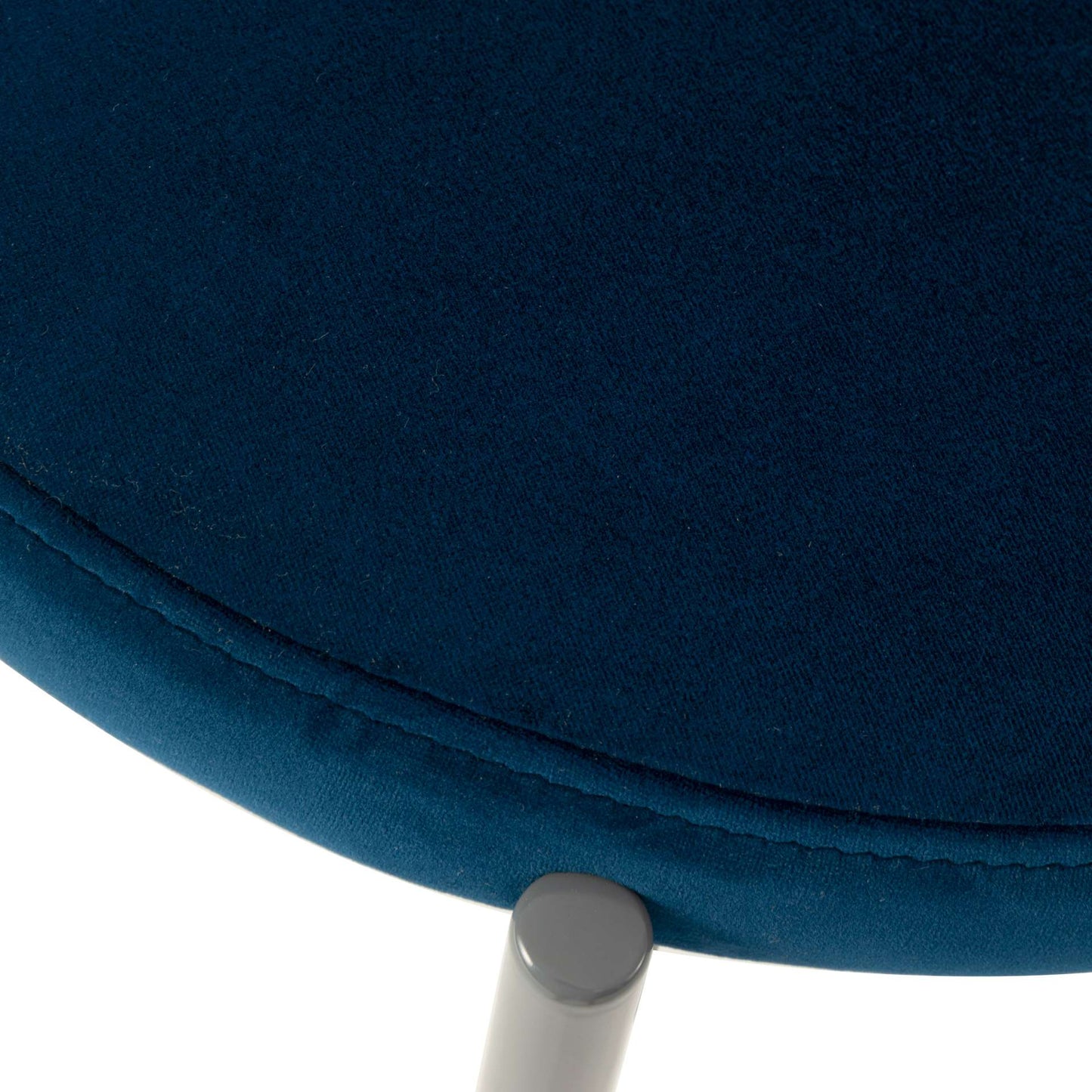 LeisureMod Euston Modern Velvet Dining Chair with Grey Steel Frame | Dining Chairs | Modishstore - 43