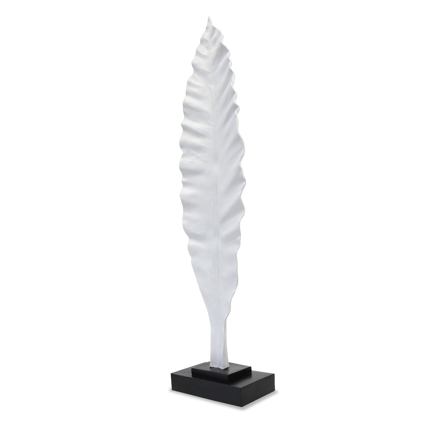 Leaf Sculpture 32.5"H (additional freight required) By Gold Leaf | Sculptures | Modishstore - 3