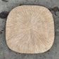 Groove 20.4"SQ, Brown Wash By Gold Leaf | Wall Art | Modishstore - 1