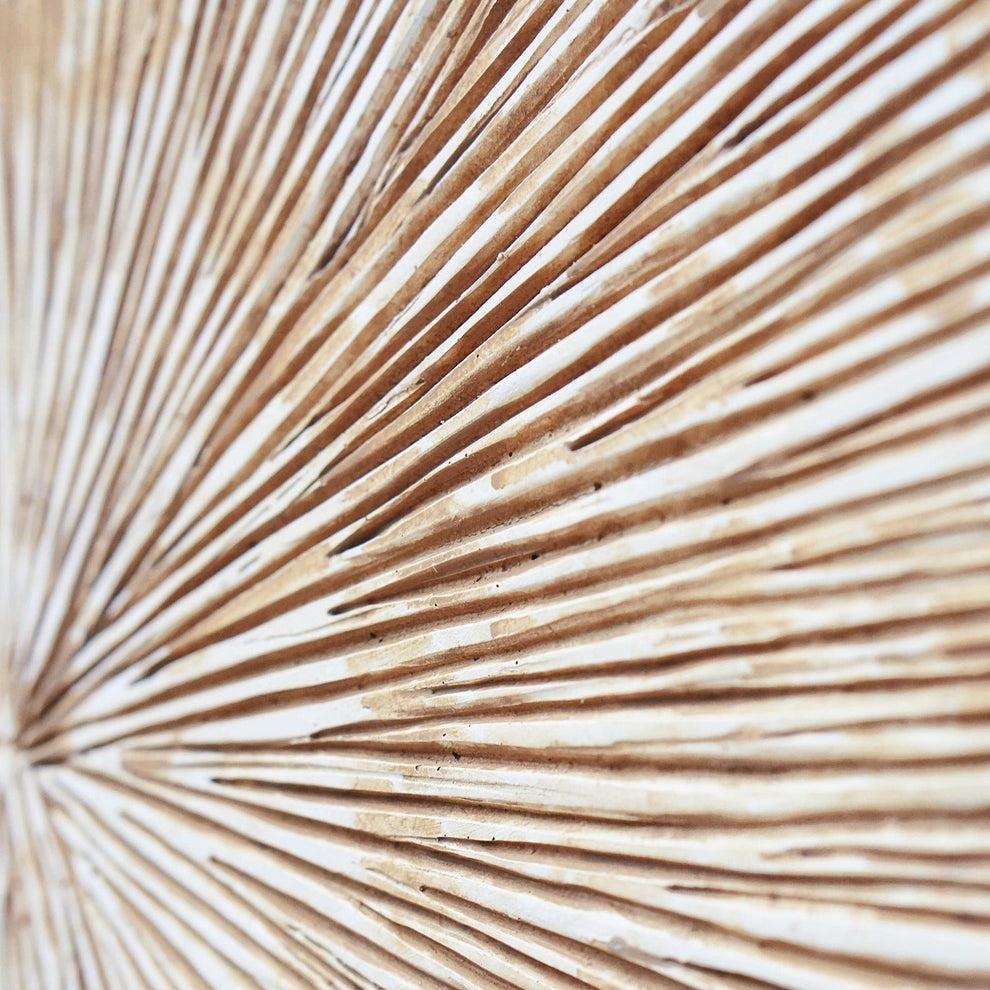 Groove 20.4"SQ, Brown Wash By Gold Leaf | Wall Art | Modishstore - 6