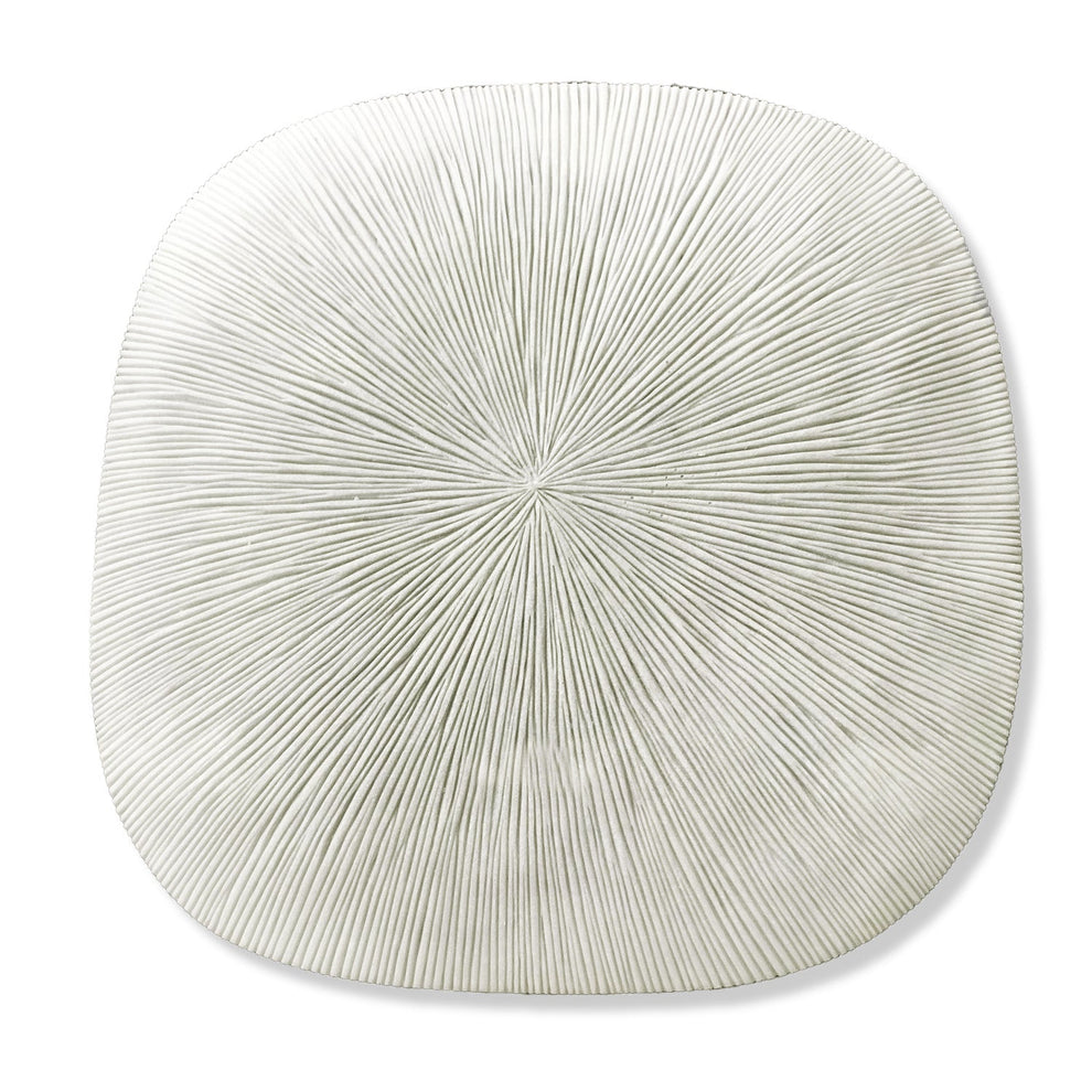 Groove 28.5"SQ, Cream By Gold Leaf | Wall Art | Modishstore - 2