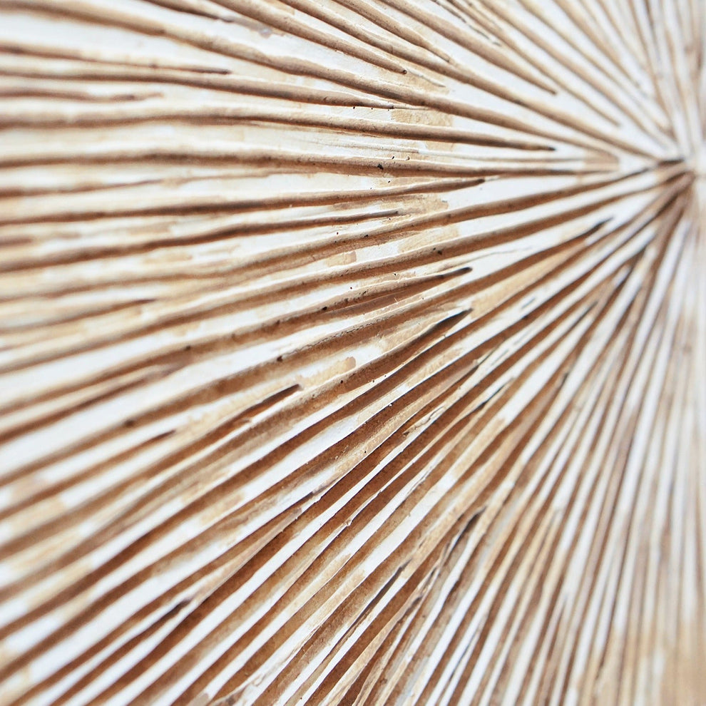 Groove 28.5"SQ, Brown Wash By Gold Leaf | Wall Art | Modishstore - 5
