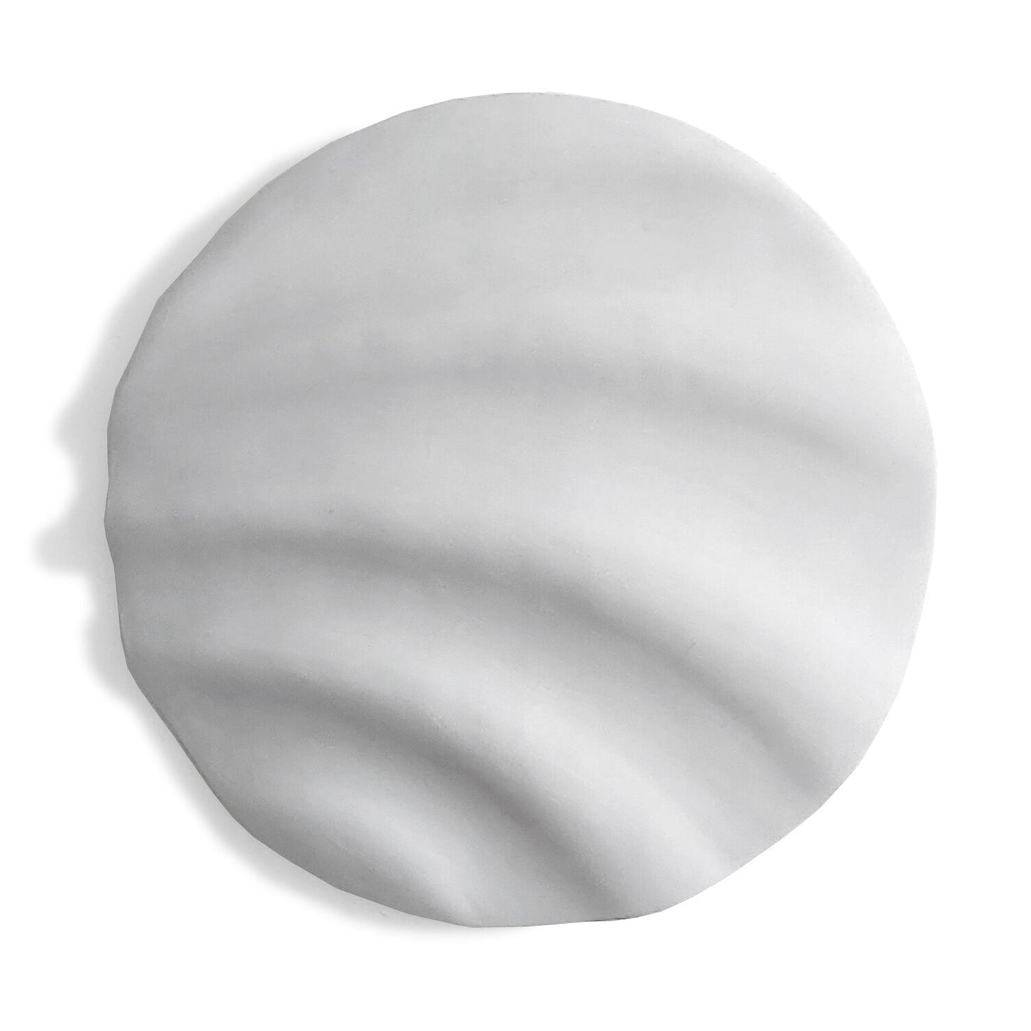 Cascade 18.5"D, White By Gold Leaf | Wall Art | Modishstore - 5