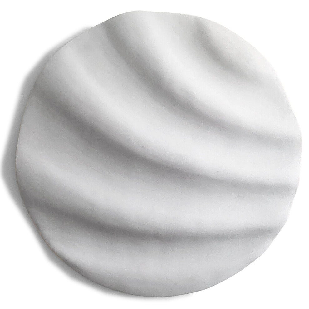 Cascade 28.5"D, White By Gold Leaf | Wall Art | Modishstore - 5