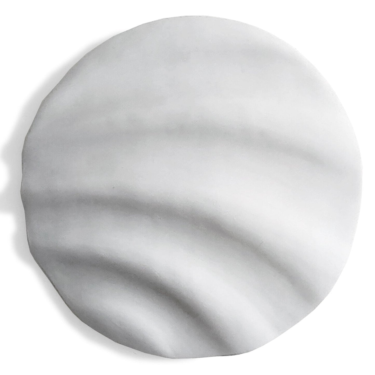 Cascade 28.5"D, White By Gold Leaf | Wall Art | Modishstore - 2