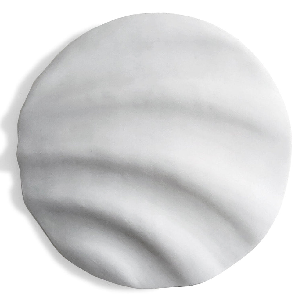 Cascade 28.5"D, White By Gold Leaf | Wall Art | Modishstore - 2
