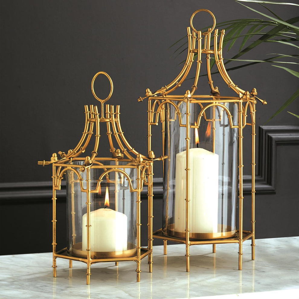Brighton Pagoda Lanterns Set Of 4 By Tozai Home | Lanterns | Modishstore - 2