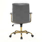 LeisureMod Regina Modern Executive Leather Office Chair | Office Chairs | Modishstore - 30