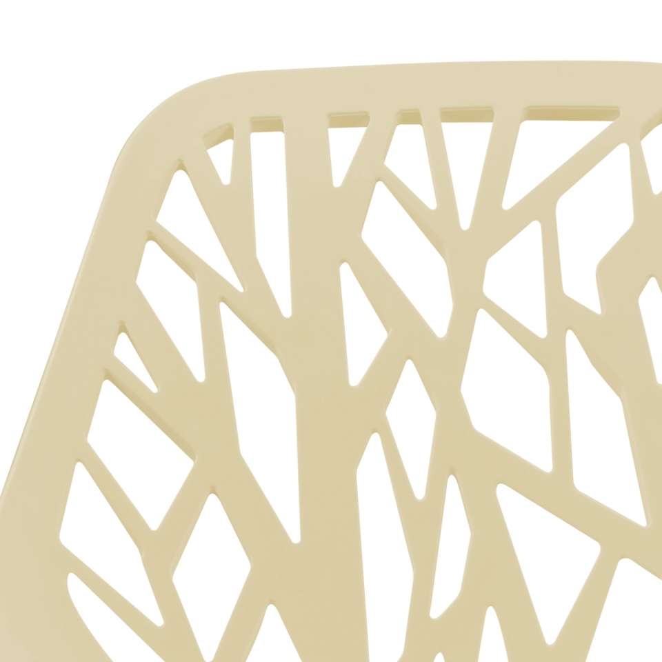 Leisuremod Ravenna Mid-Century Modern 5-Piece Metal Dining Set with 4 Stackable Plastic Chairs | Dining Sets | Modishstore - 38