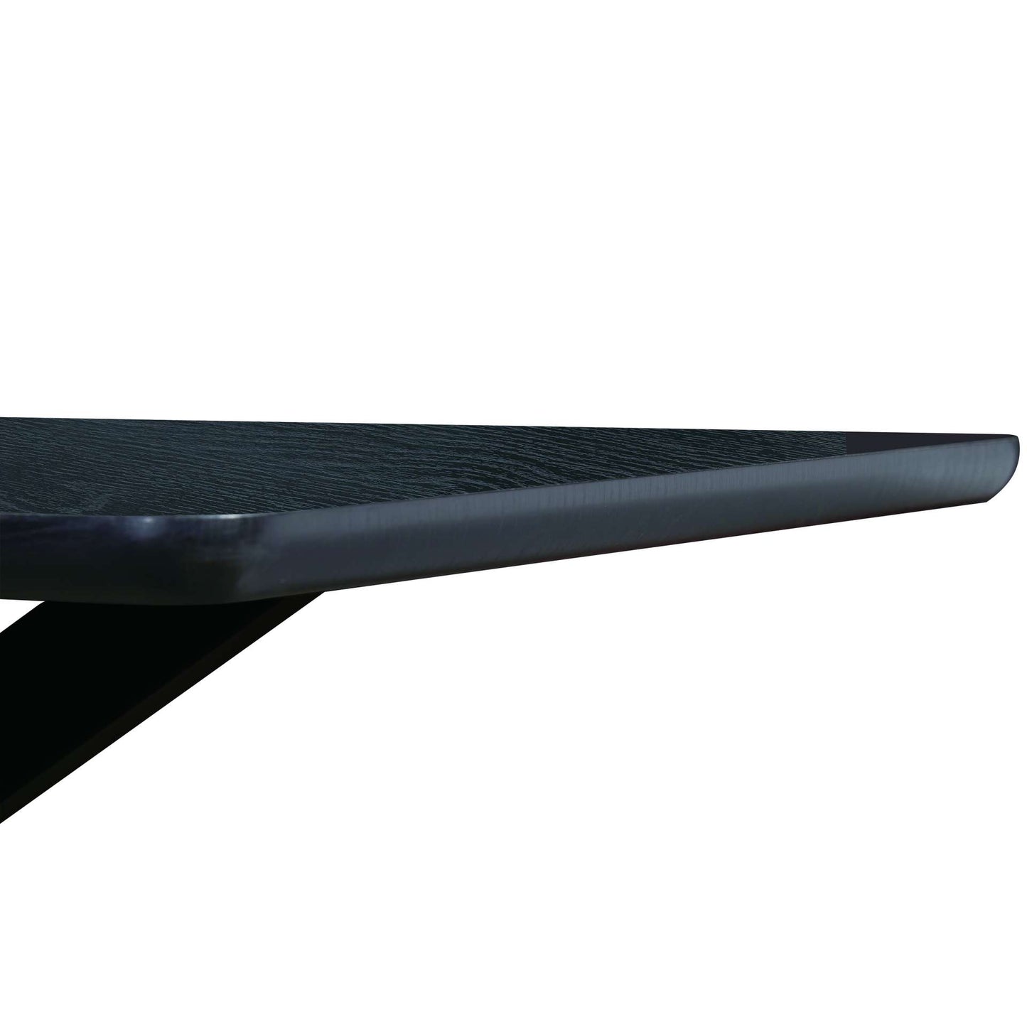 LeisureMod Ravenna 63" Rectangular Wood Dining Table With Modern Metal Base | Dining Tables | Modishstore - 6