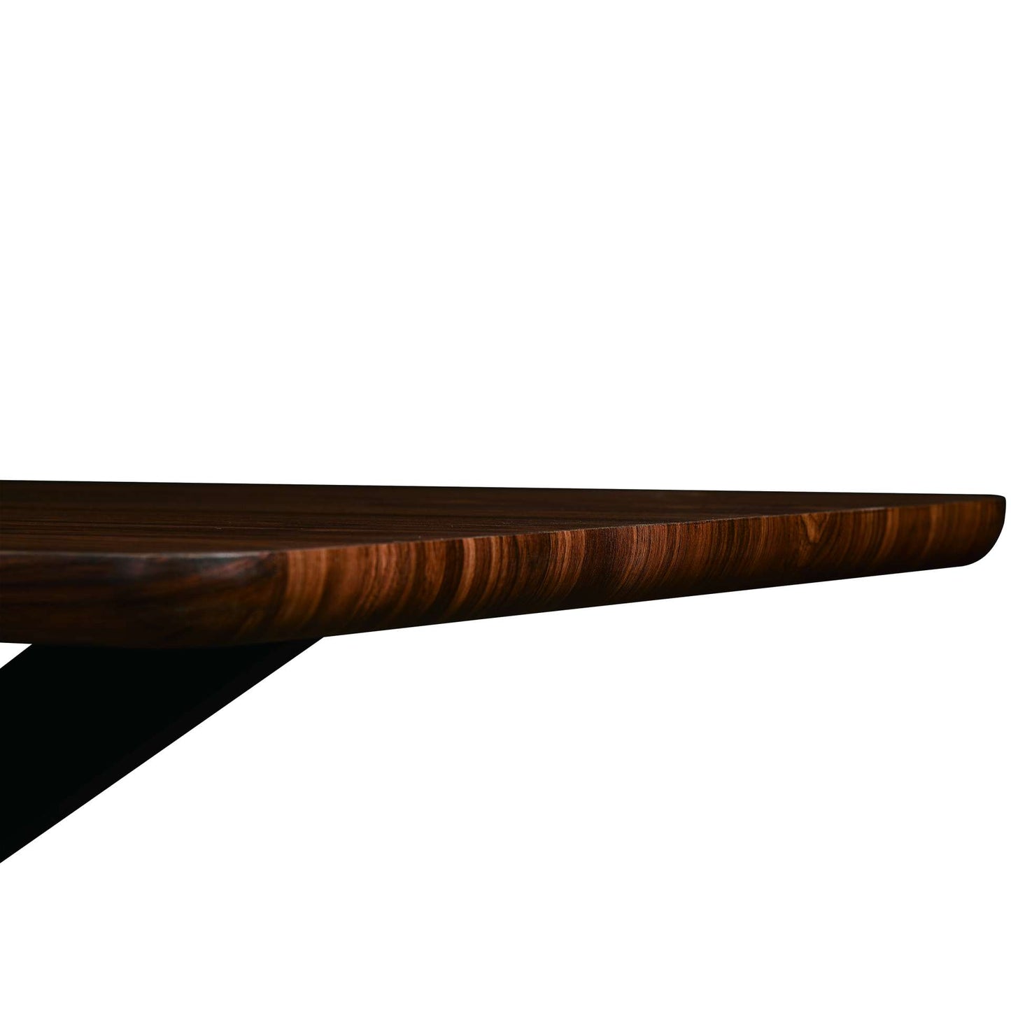 LeisureMod Ravenna 63" Rectangular Wood Dining Table With Modern Metal Base | Dining Tables | Modishstore - 11