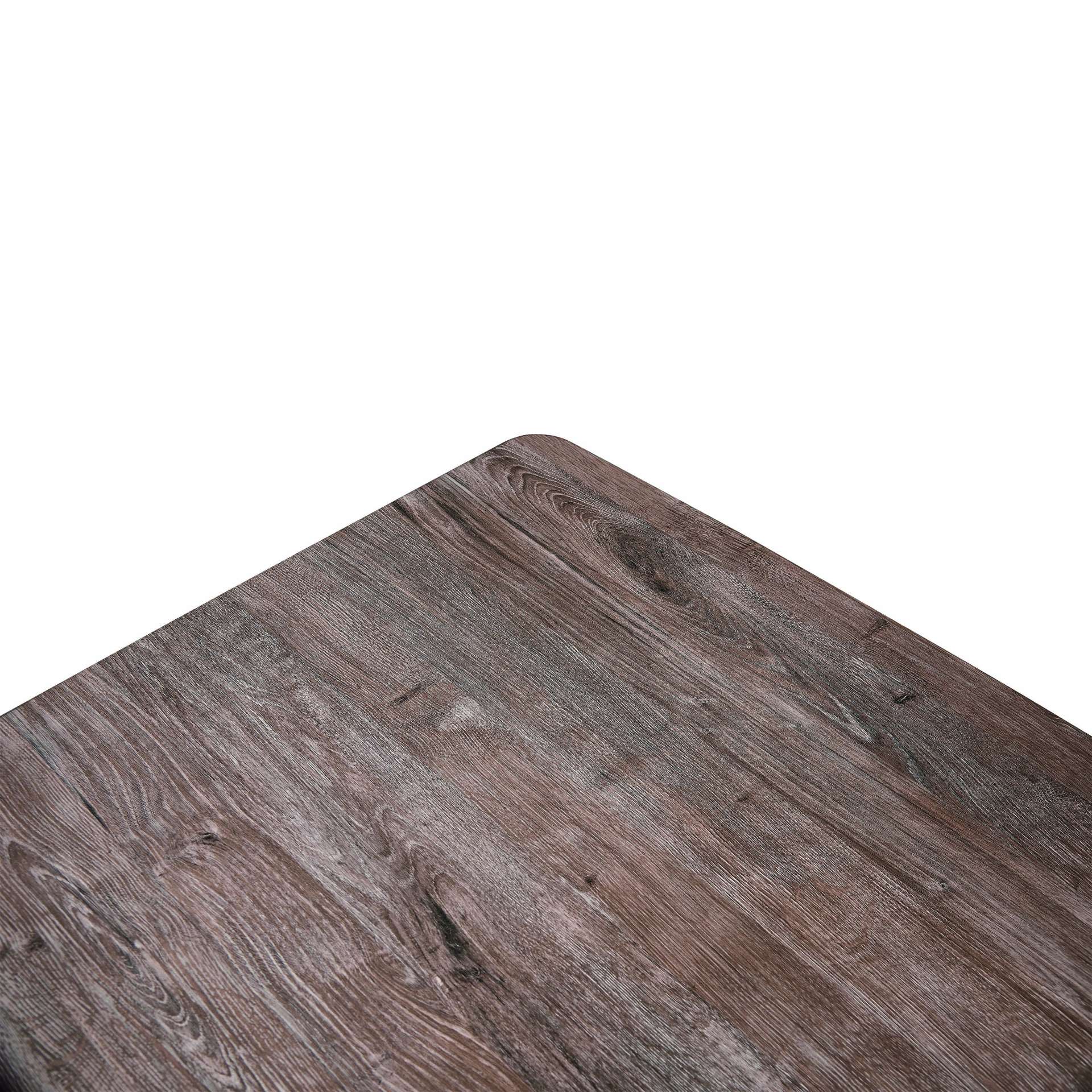 LeisureMod Ravenna 63" Rectangular Wood Dining Table With Modern Metal Base | Dining Tables | Modishstore - 18