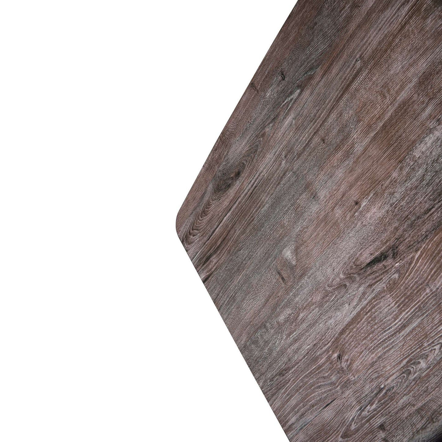 LeisureMod Ravenna 63" Rectangular Wood Dining Table With Modern Metal Base | Dining Tables | Modishstore - 18