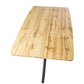 LeisureMod Ravenna 63" Rectangular Wood Dining Table With Modern Metal Base | Dining Tables | Modishstore - 31