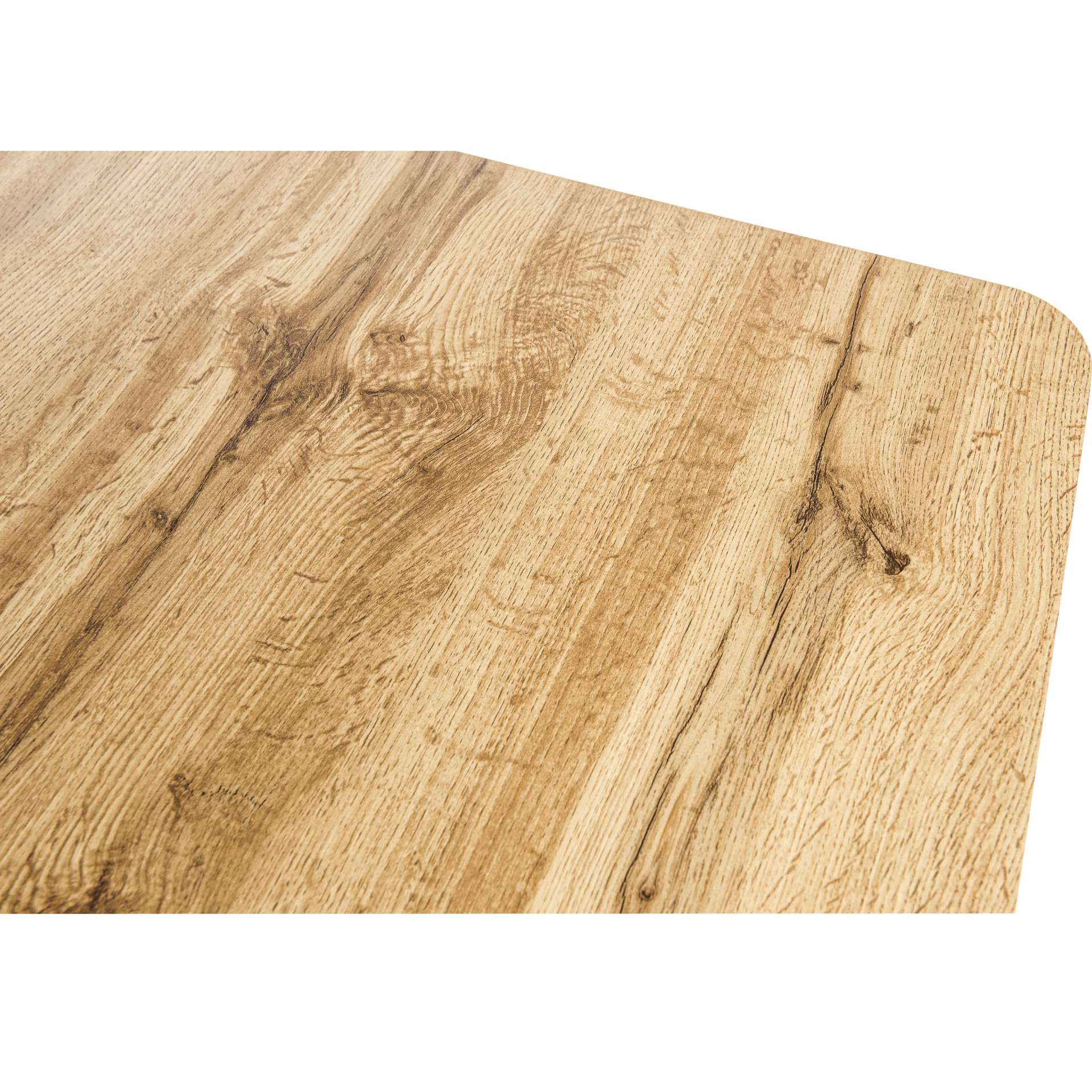 LeisureMod Ravenna 63" Rectangular Wood Dining Table With Modern Metal Base | Dining Tables | Modishstore - 28