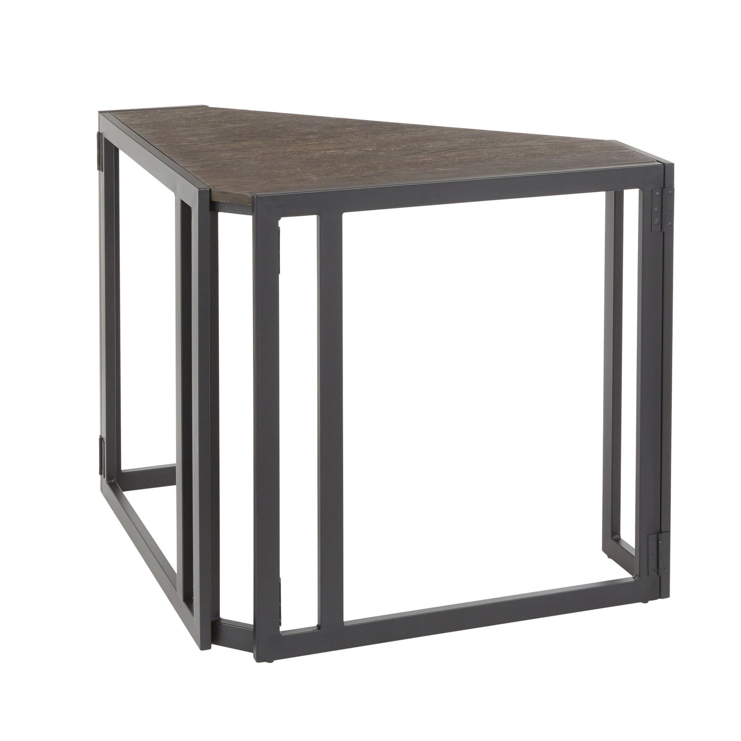 Roman Corner Desk By LumiSource - OFD-CROMAN BKES | Desks | Modishstore - 5